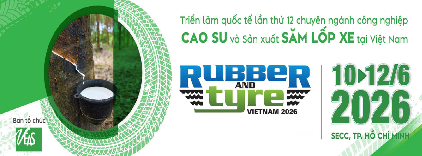 Triển lãm Hội thảo chuyên ngành công nghiệp Cao su và sản xuất Săm lốp xe